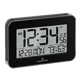  Stop Overpaying Grab the Marathon Digital Atomic Wall Clock with 7.5 Display, Temperature & Humidity for Just $15.00 on Amazon