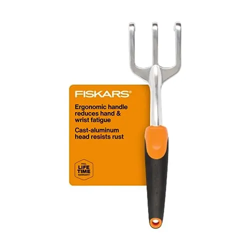 LimitedTime Offer Grab the Fiskars Ergo Cultivator for Digging, Aerating, and Weeding  Heavy Duty Garden Tool Now 61% OFF at Amazon for Just $5.59