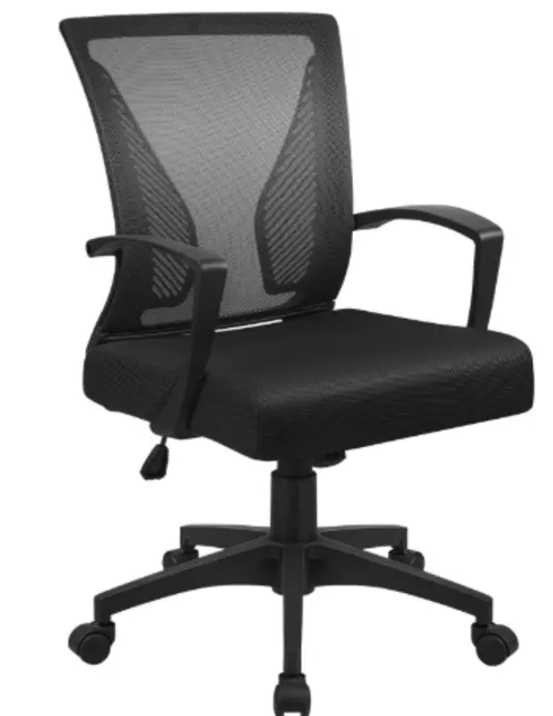  Get More for Your Money Unbeatable 61% OFF on Furmax Mid Back Swivel Desk Chair with Lumbar Support  Just $39.89 at Walmart