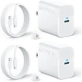  Flash Sale Alert Grab the 2Pack Anker 45W USBC Fast Chargers with 5' Cables (BlackWhite) on Amazon for Only $22