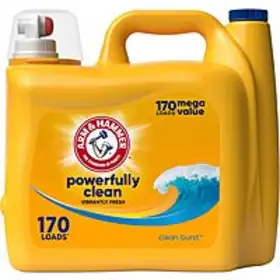  Big Savings Alert Grab 170Oz Arm & Hammer Clean Burst Liquid Laundry Detergent for Only $11.00 on Amazon