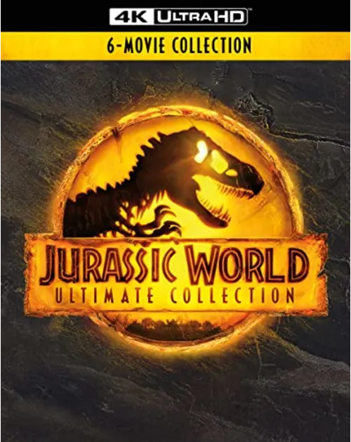  Jurassic World Ultimate Collection  4K Ultra HD + Bluray + Digital Now Just $44.99 Grab 56% OFF at Amazon