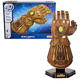 LimitedTime Offer Snag Your Prime MembersOnly 142Pc 4D Marvel Infinity Gauntlet 3D Puzzle Model Kit w Stand on Amazon Before It Disappears
