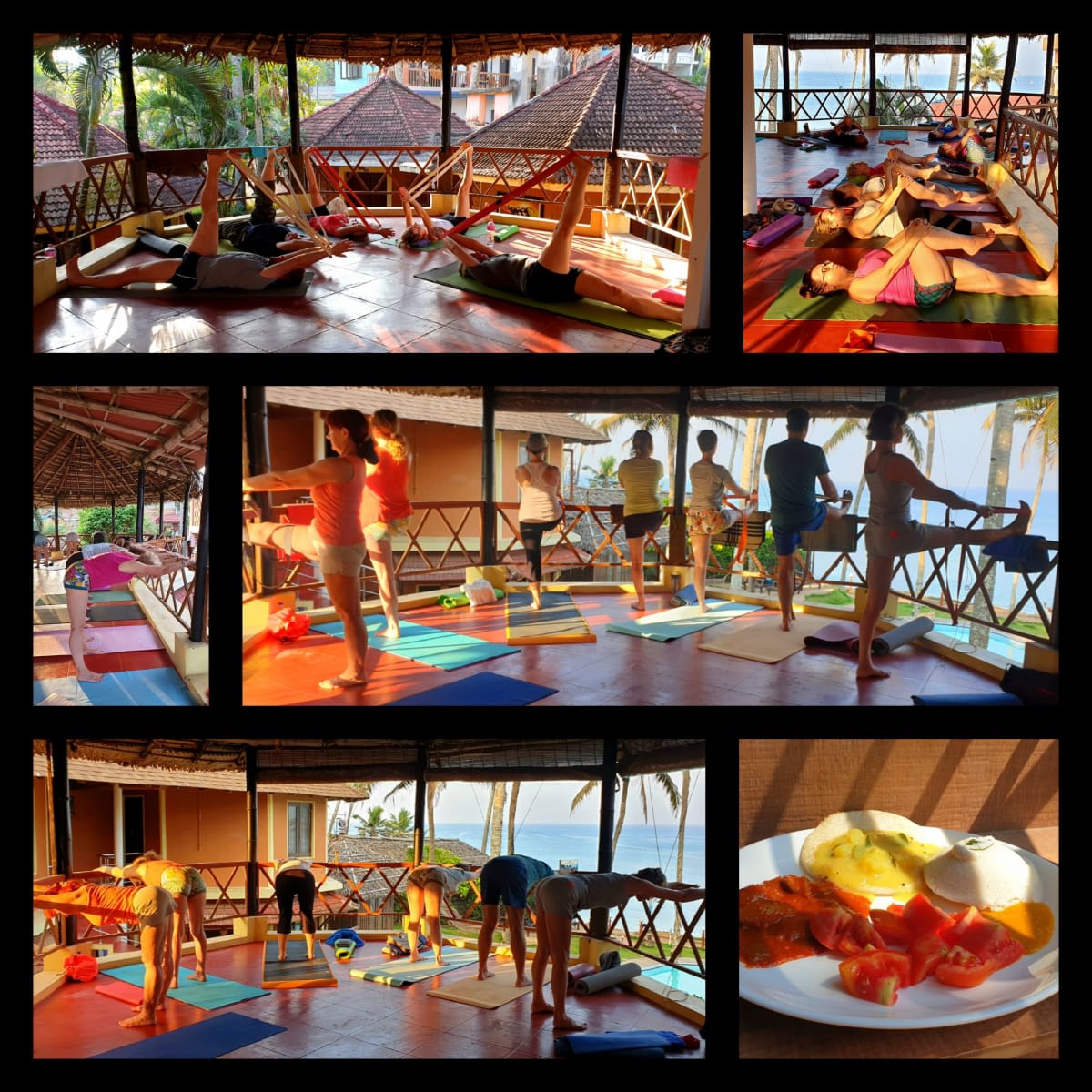 Magda Kapela, nauczycielka jogi Iyengar, prowadzi retreat joga w Indiach, Kerala