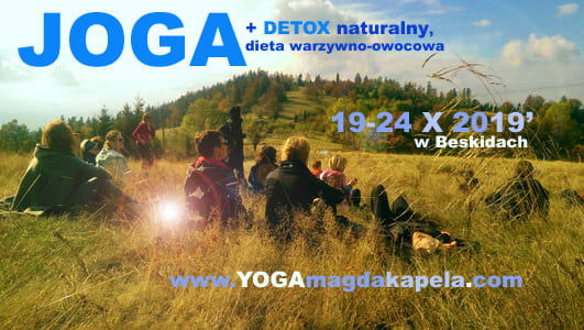 detox z JOGĄ w Beskidach- październik 2019' 