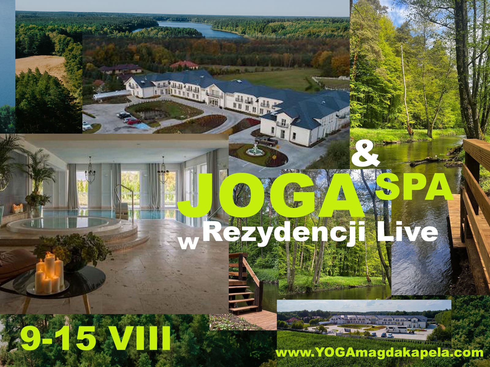 Wakacje z JOGĄ — SPA na Kaszubach 2026