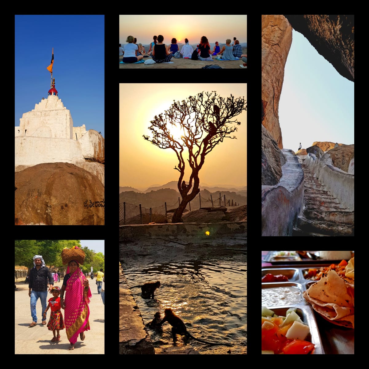 Nasza Wyprawa z JOGĄ- Góra Króla Małp- Karnataka 2019'
