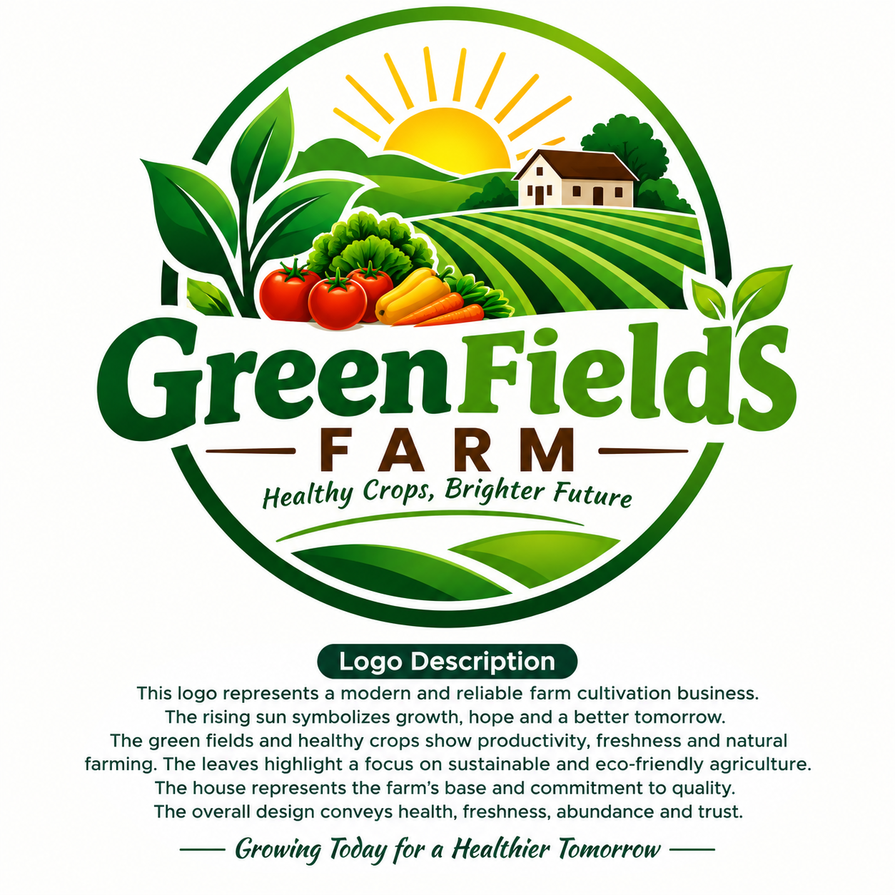 Logo for a farm organisation
