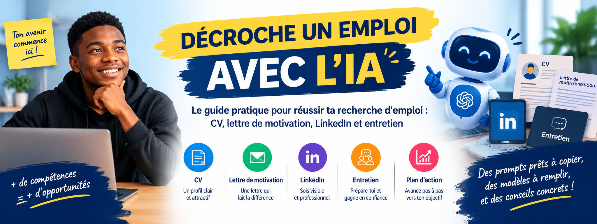Décrocher un emploi grâce à l'intelligence artificielle