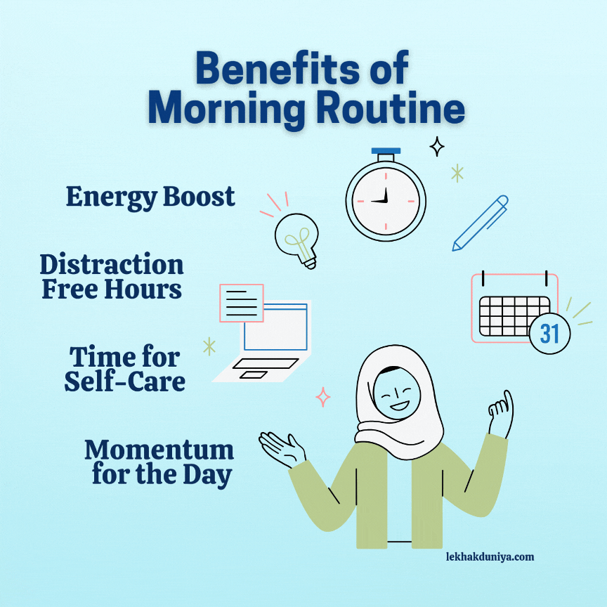 morning routine vs night routine for productivity