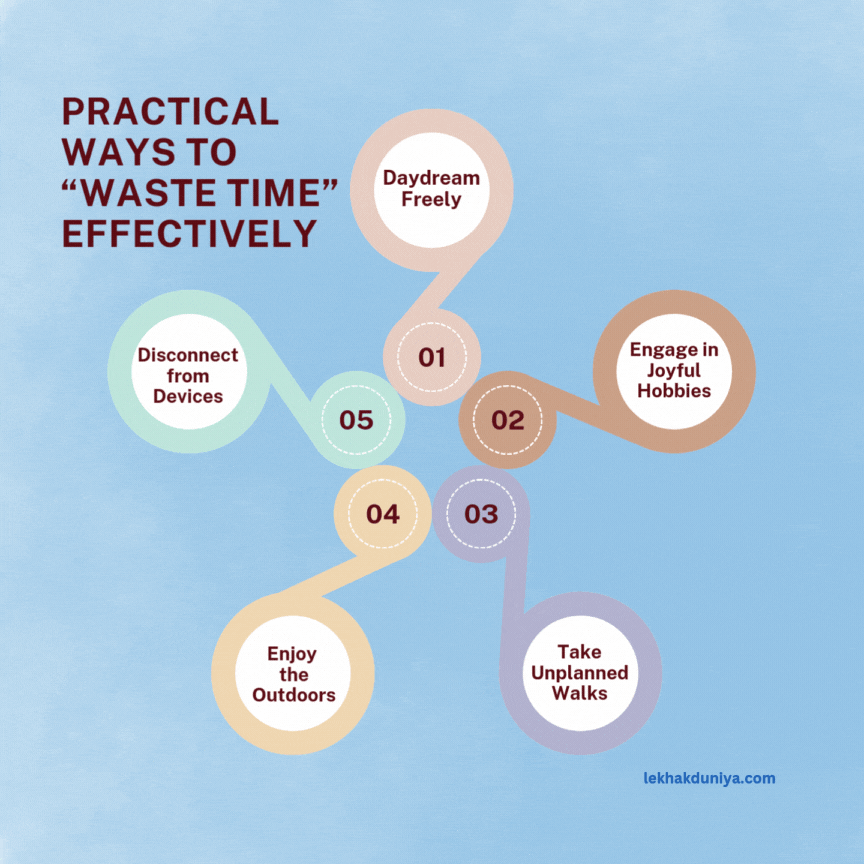 benefits of wasting time