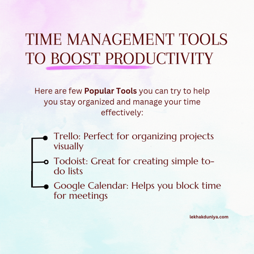 strategies for better time management
