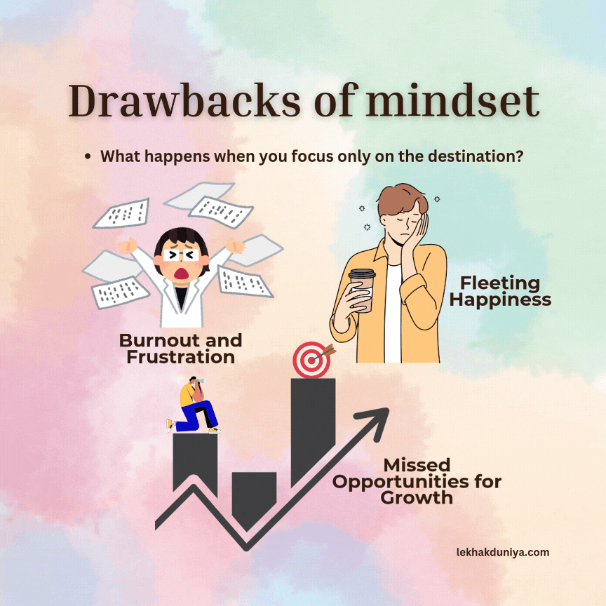 why enjoying the journey matters more than the destination