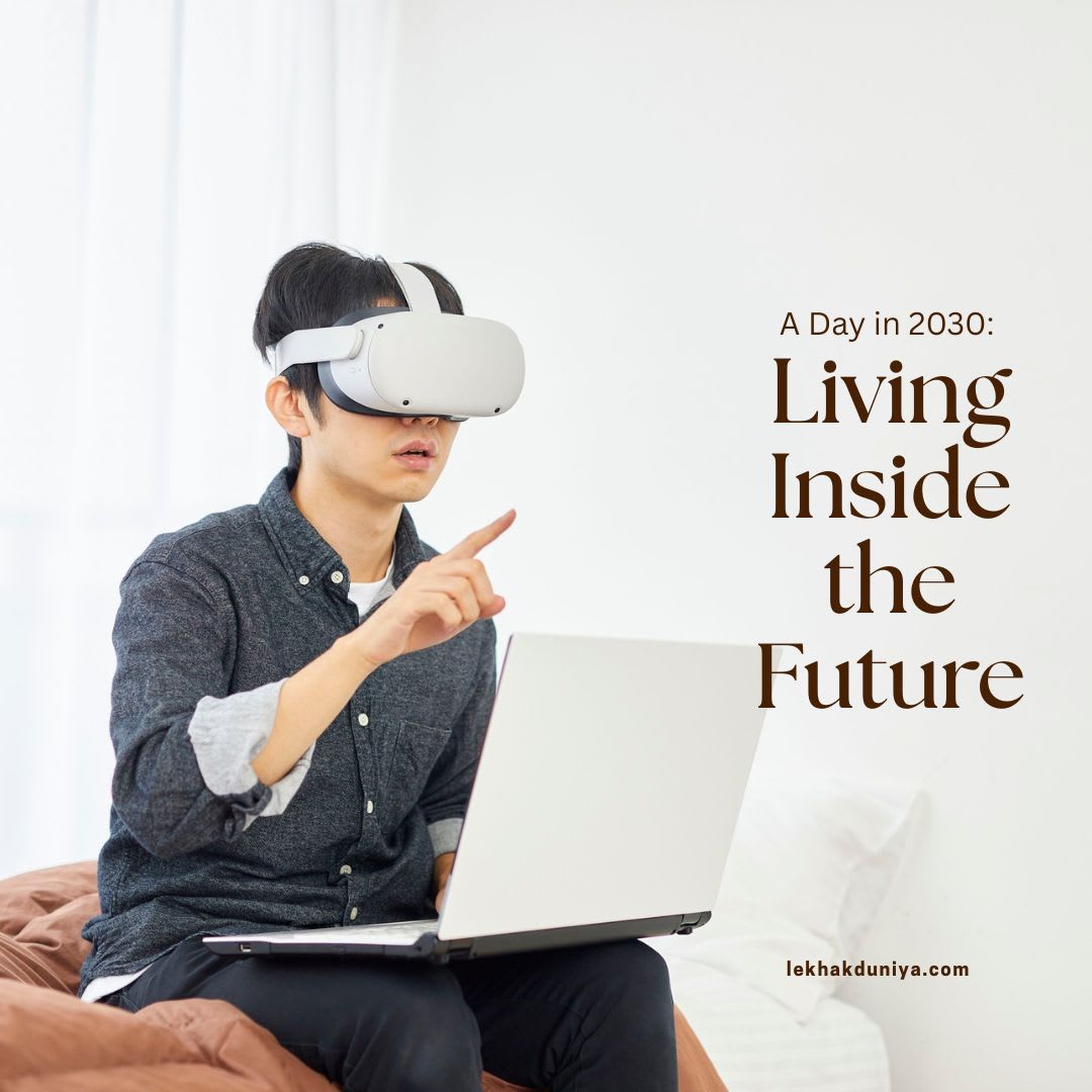 🌍 A Day in 2030: Living Inside the Future
