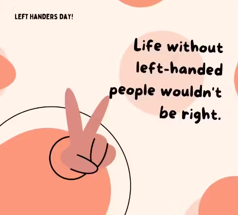 Left-Handers Day