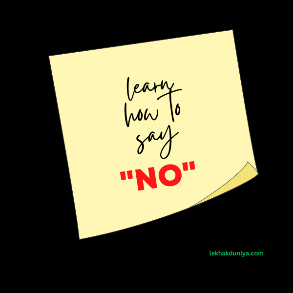 Say No