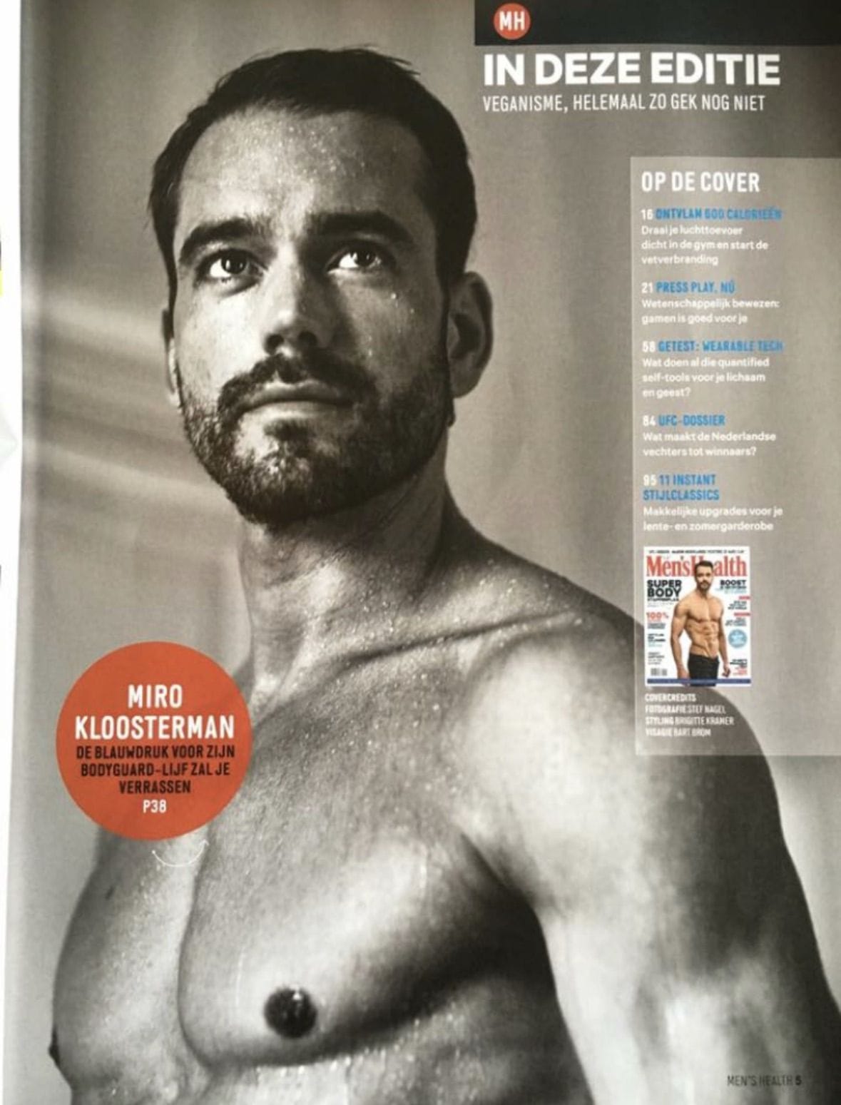 Miro Kloosterman Model Portfolio Men's Health