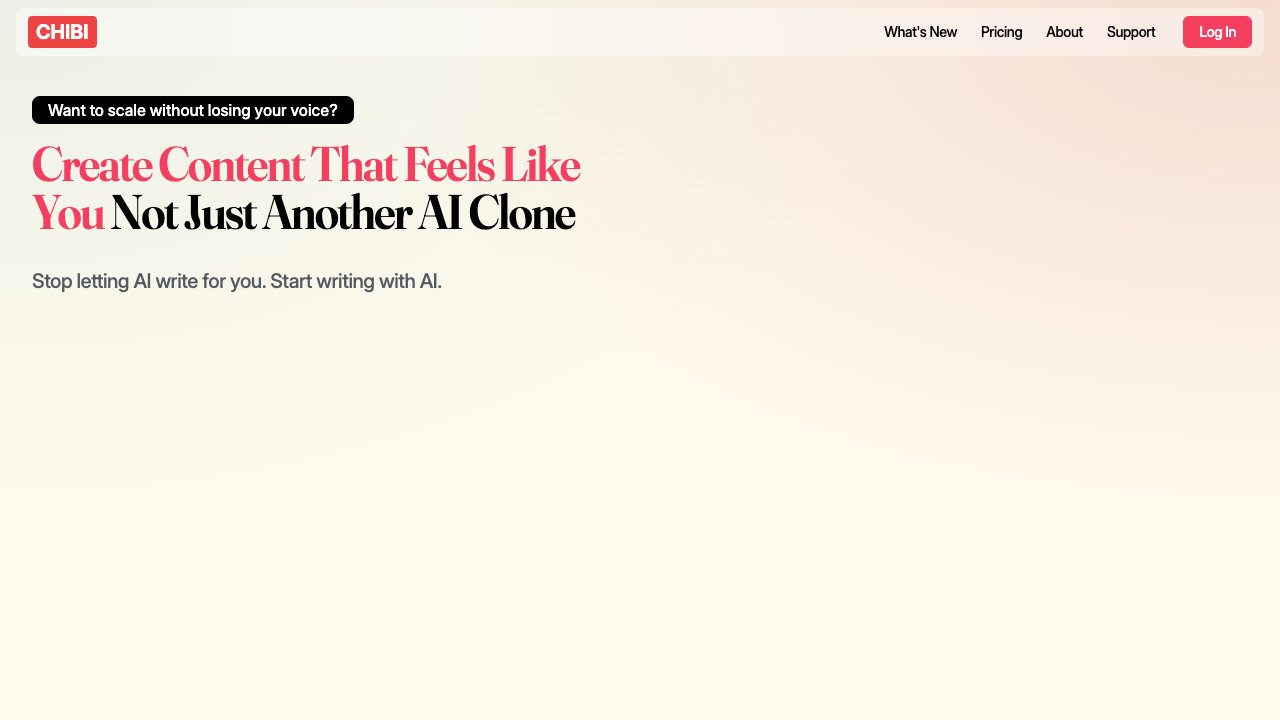 Chibi Ai The Right Tool For The Write Job Ai Tool Review Coding180