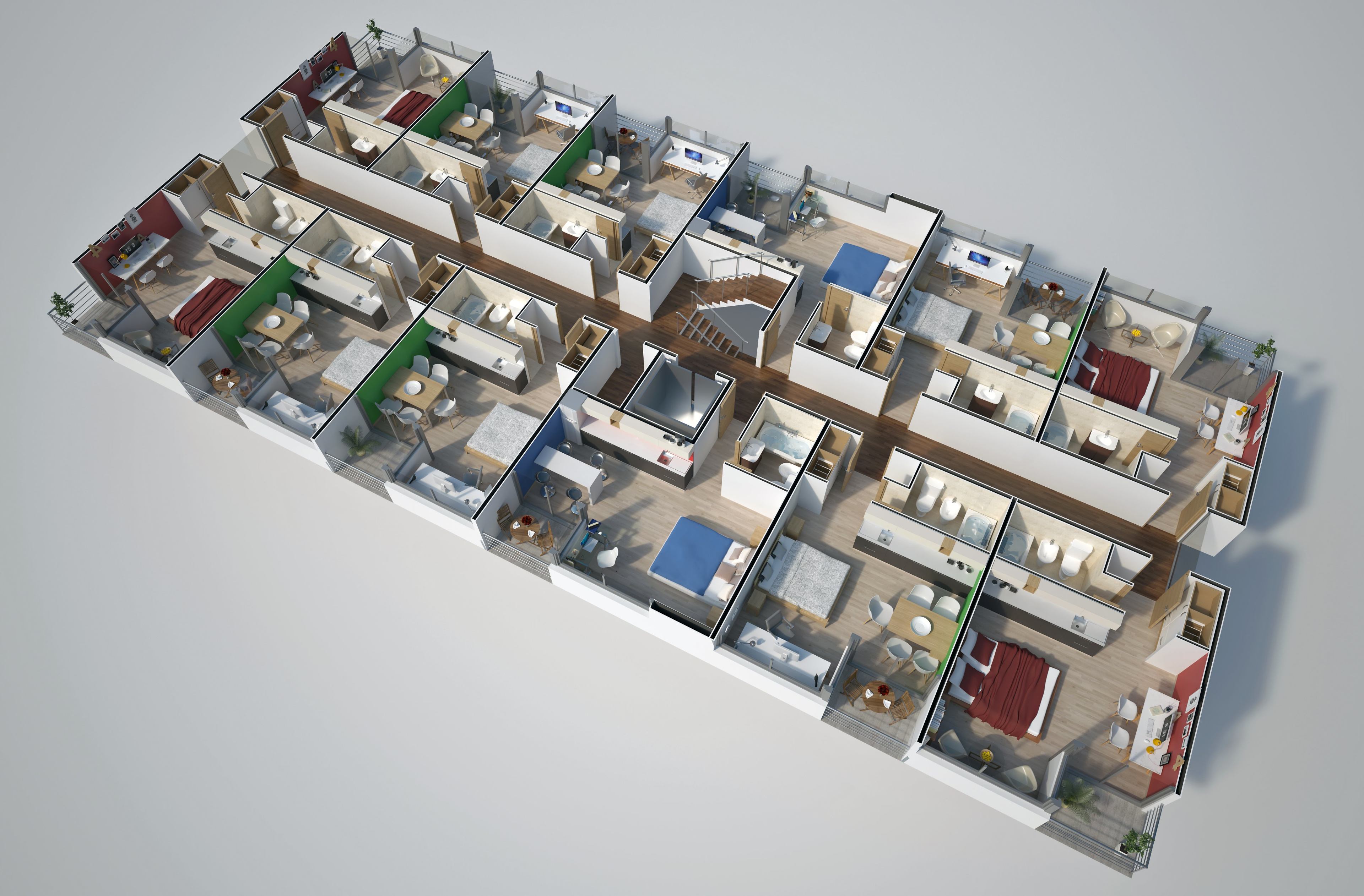 Edificio Co-living Pinamar
