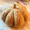 Pumpkin Shape Sourdough loaf by Alexander Loaves, Jackson