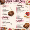 Mini Cake Bar by Martin’s Bakery, Finger