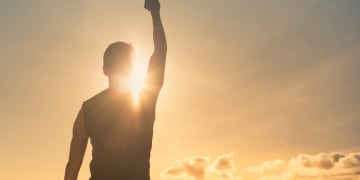 adidas innovation case study Man standing in front of the sun