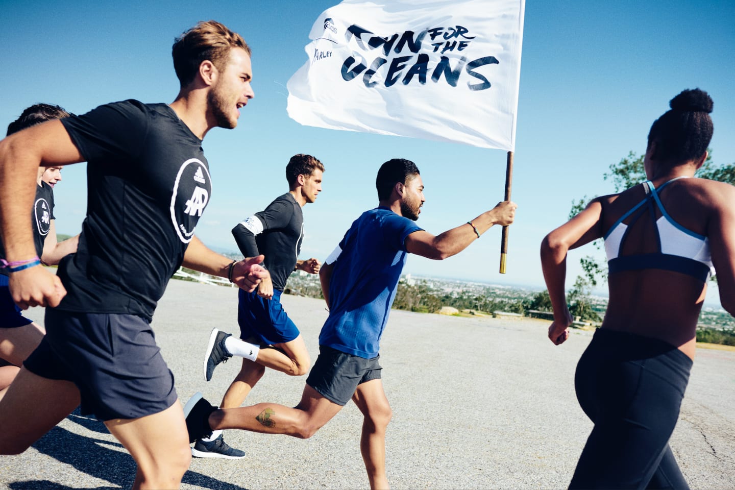 A World Race Make Waves - The of Run for the Oceans | adidas GamePlan A