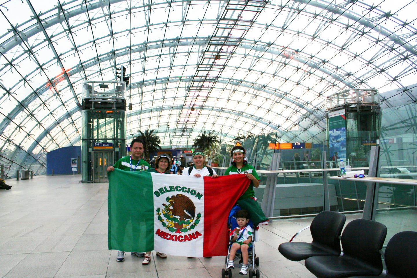 Mexico fans before world cup