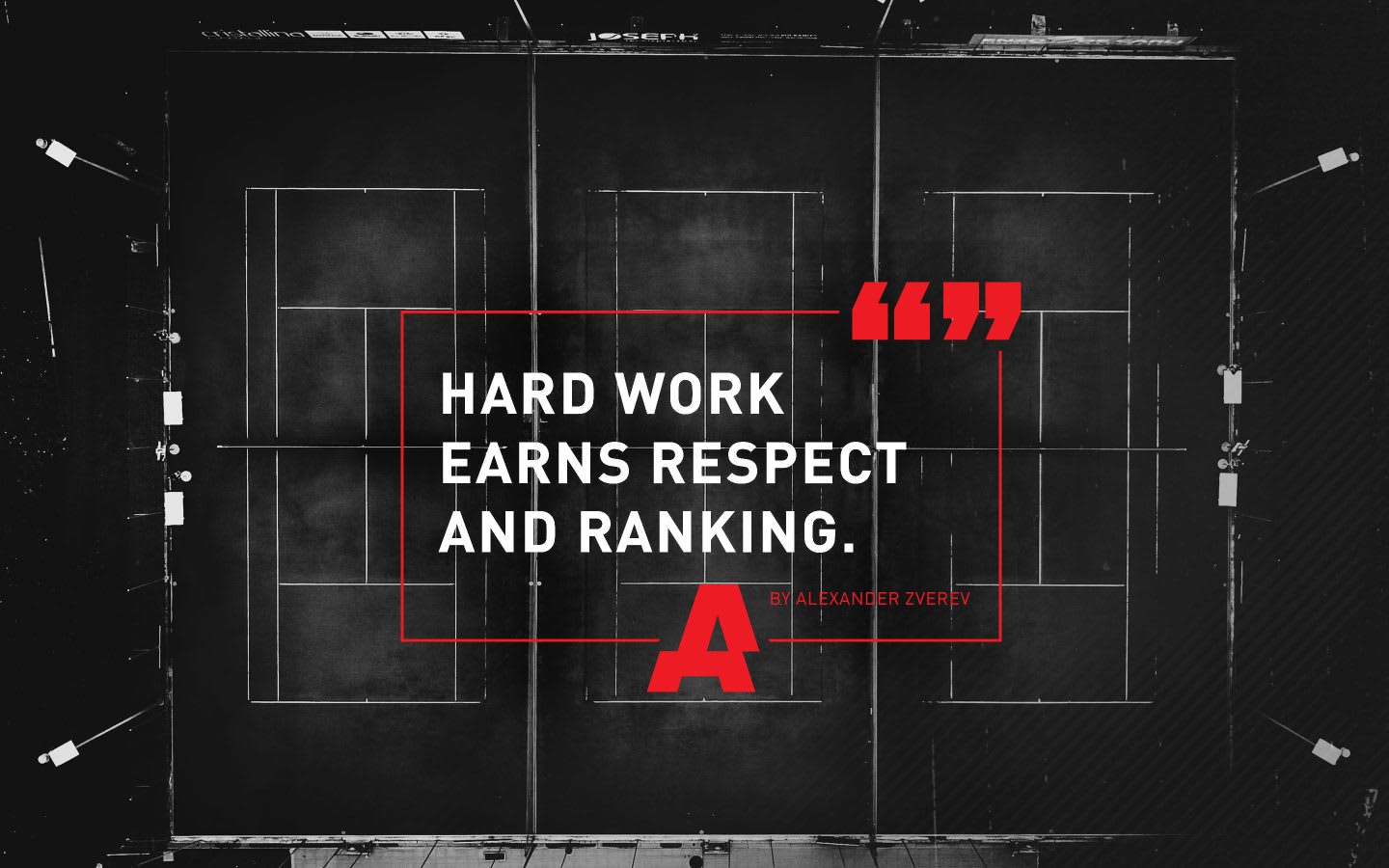 motivational quote, hard work earns respect and ranking, Stan Smith, GamePlan A