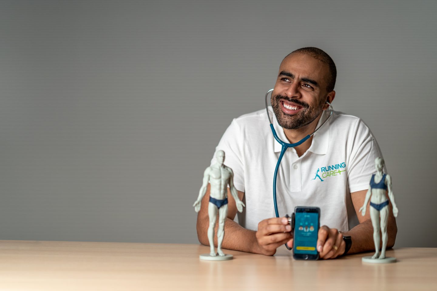 Co-founder of Running Care and sports medicine doctor K-Geoffrey Wandji