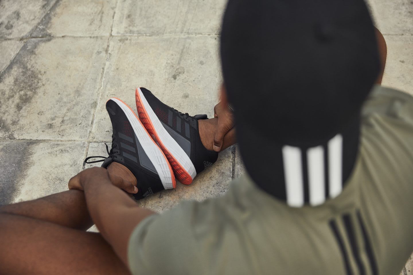 Runner recovering from his marathon training. GamePlanA, runners, running, marathon, athlete