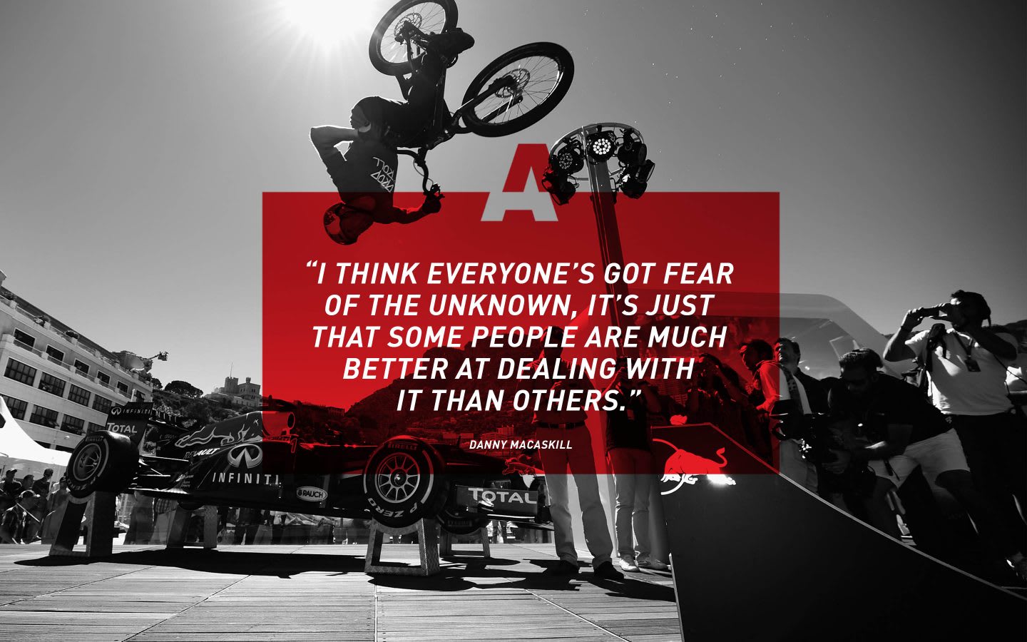 adidas mountain biker Danny McAskill quote, adidas, athlete, inspiration, motivation, GamePlan A