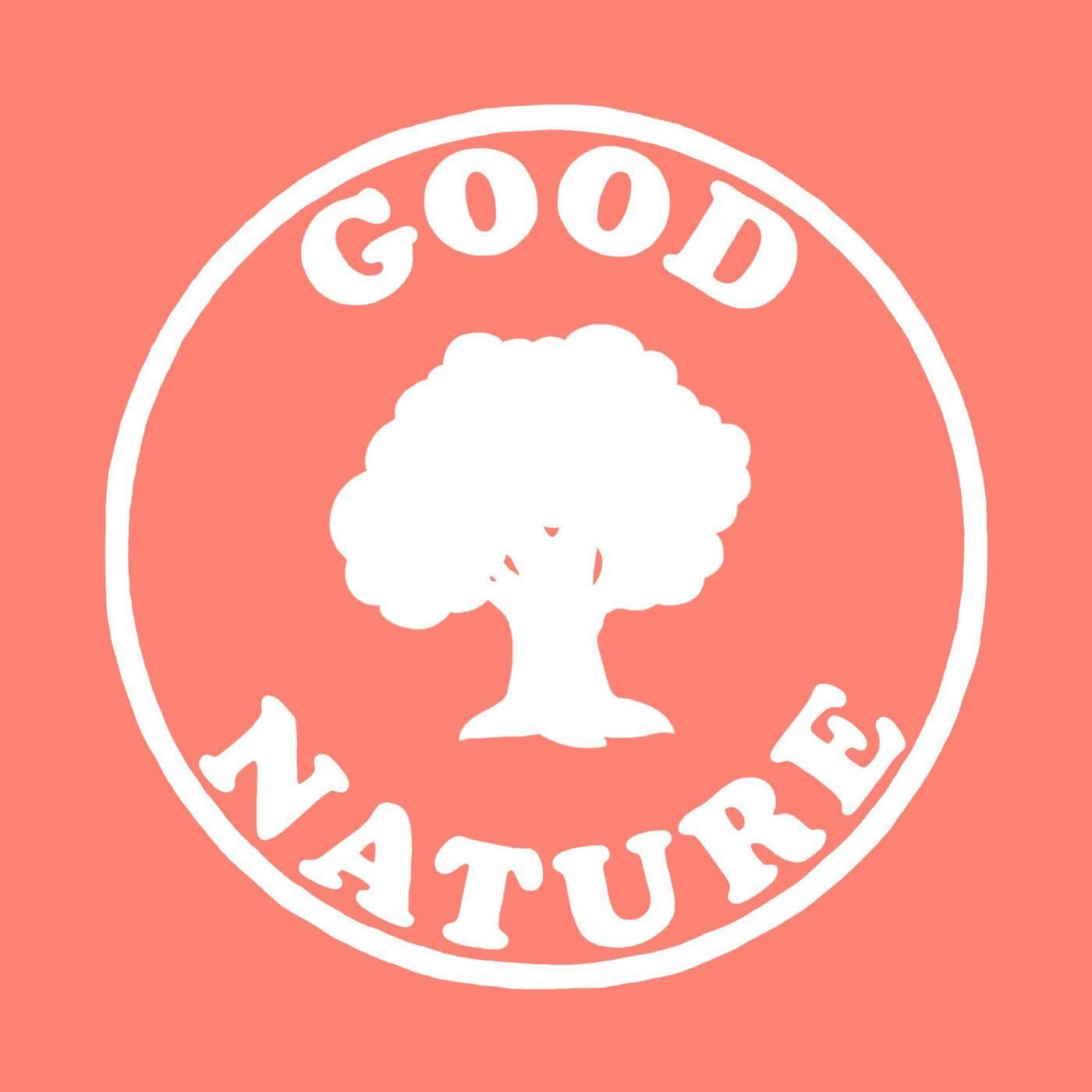 GOOD NATURE podcast poster hosted by Tony Hartman, podcast, listening, audio, learning, guests, experience