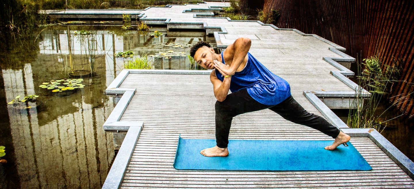 yoga, stretch, yoga pose, athlete, yoga mat
