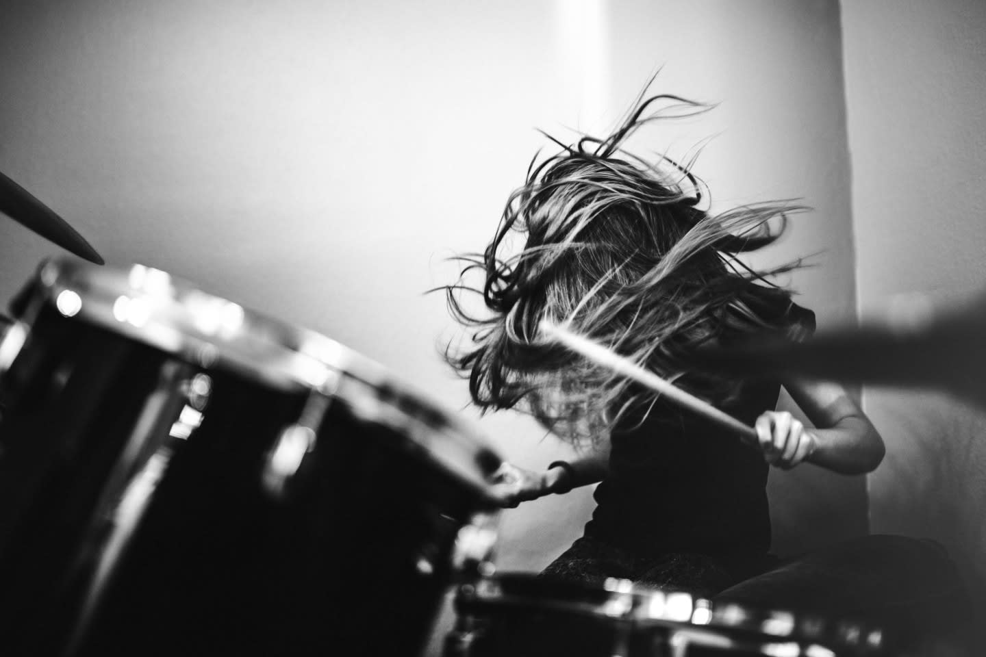 person playing the drums successful habit change