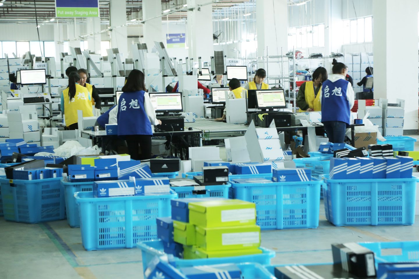 Working in chinese factory