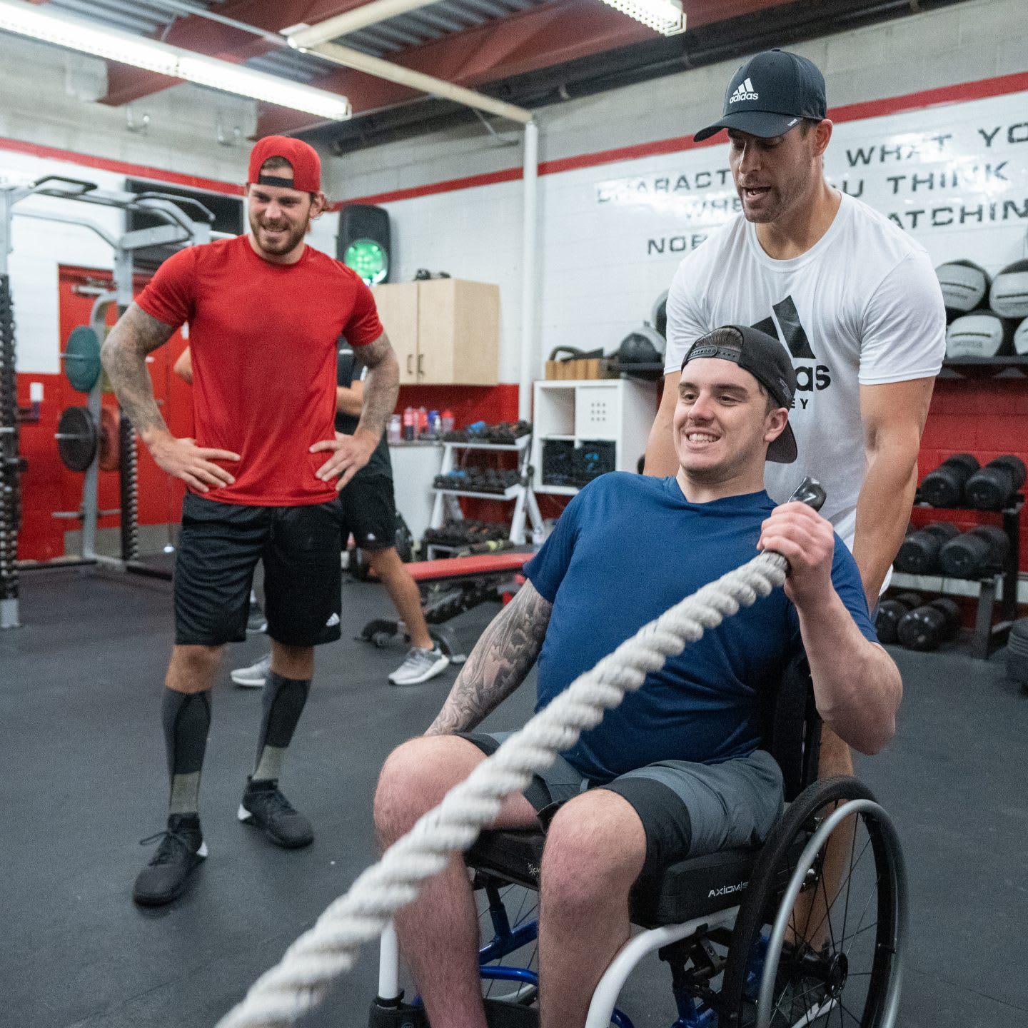 Game Changer A Paralyzed Hockey Player Fights His Way Back to the Ice