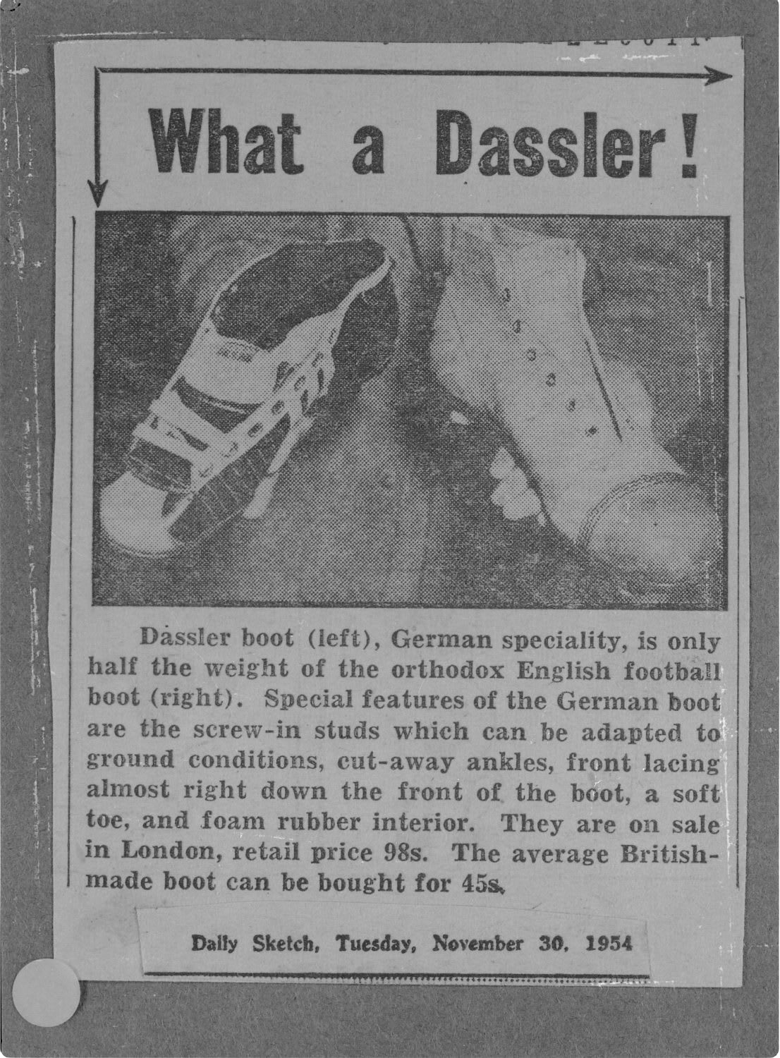 dassler brothers shoe company