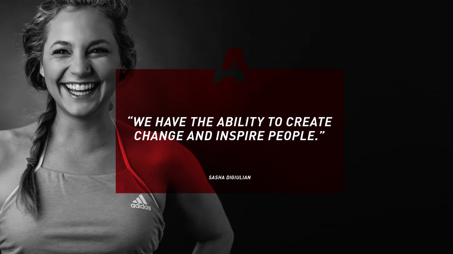Quote from female climber Sasha DiGiulian on GamePlan A, motivation, success, happiness