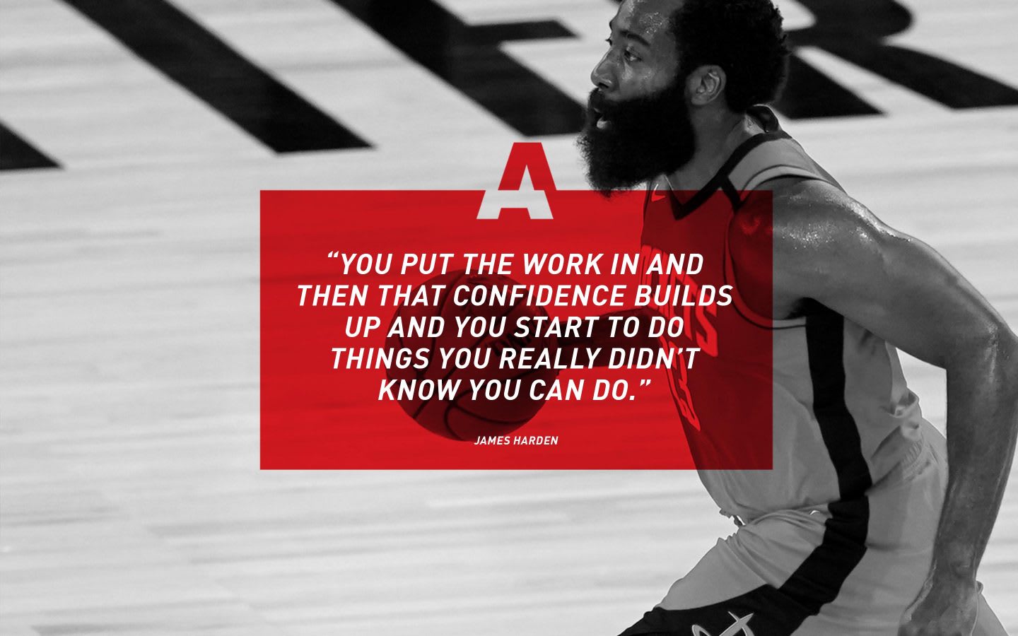 adidas basketballer James Harden quote, adidas, athlete, inspiration, motivation, GamePlan A