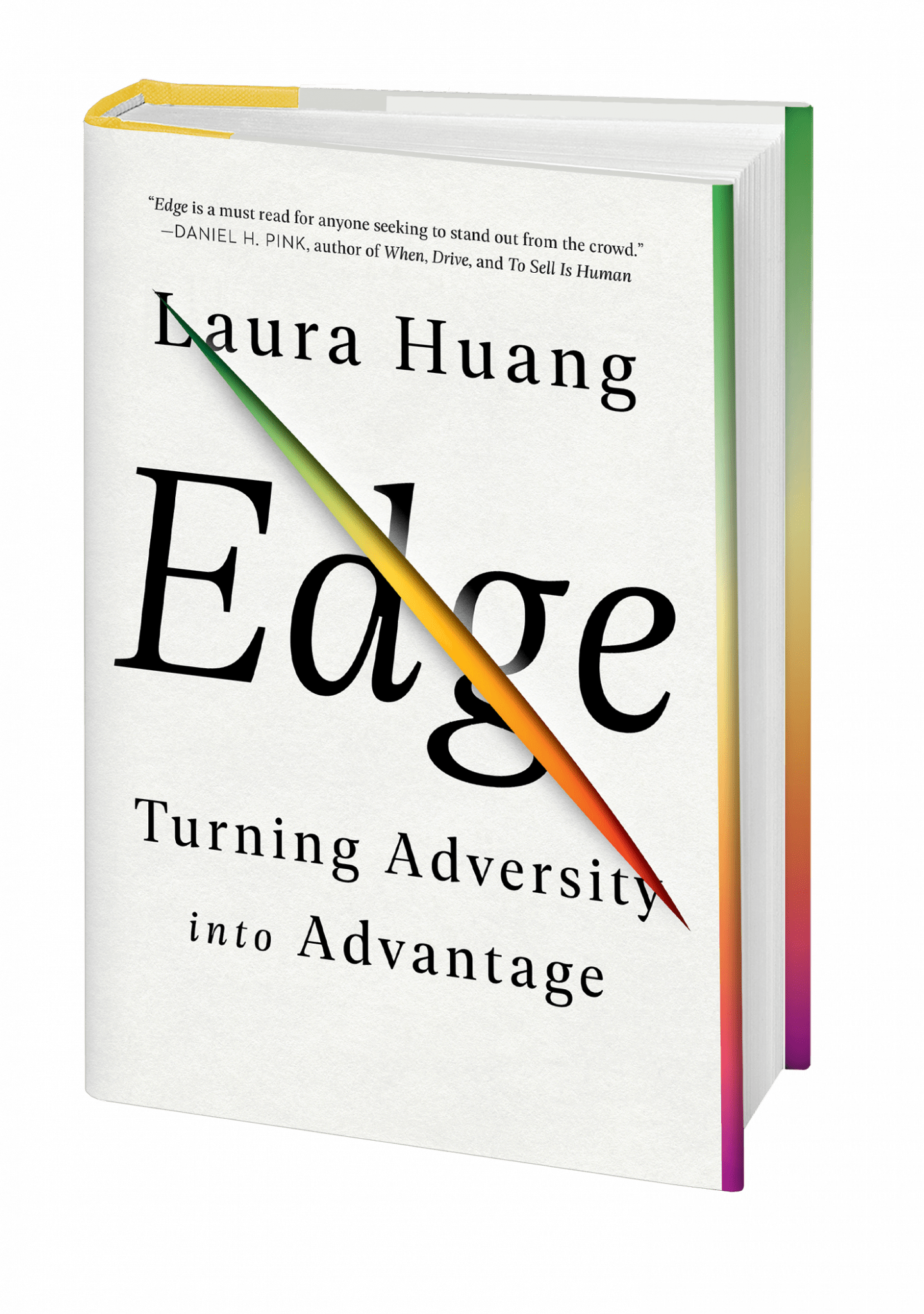 Edge from Laura Huang about turning adversity into advantage. Champion's Mindset, summer reading list, improving skills,