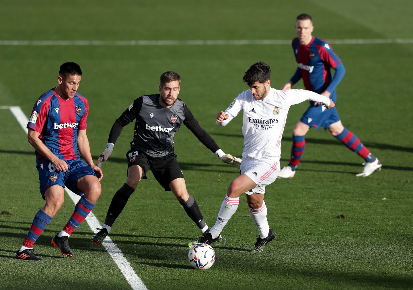 Marco Asensio playing football