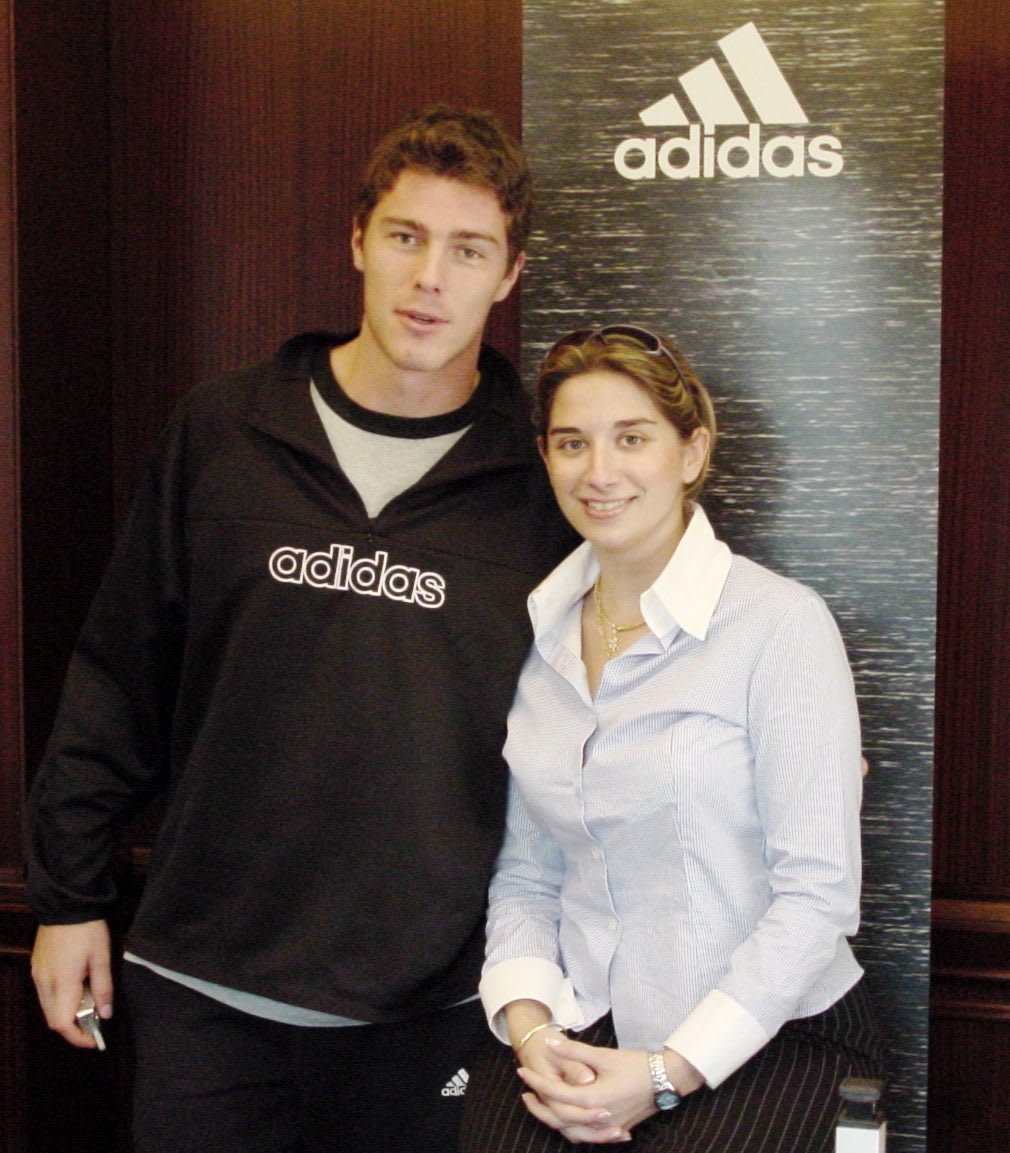 Celine del Genes and Marat Safin