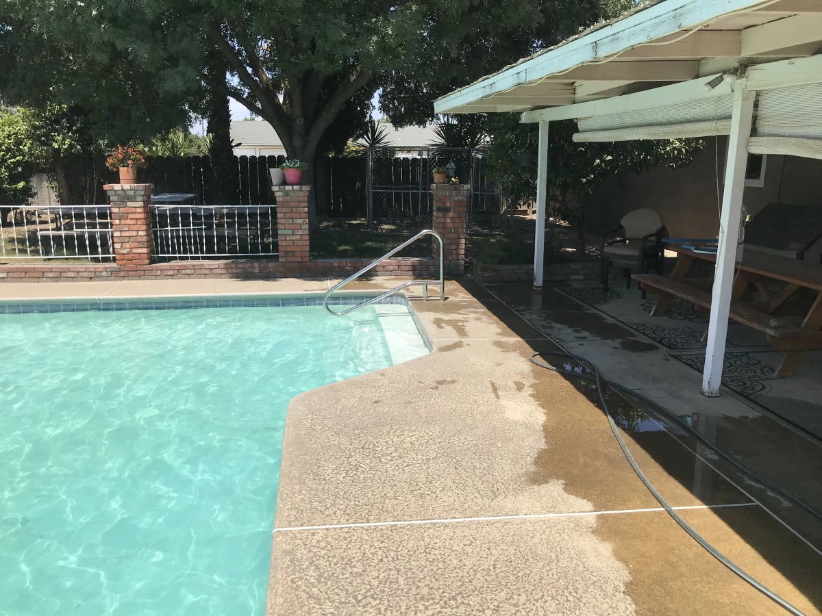 Stainless Steel Pool Handrail Installation - Reedley, CA - Image 6
