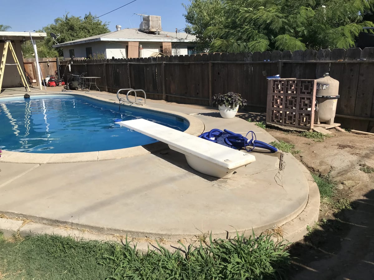 Complete Pool Renovation with Raised Spillway and New Concrete - Dinuba, CA - Image 2