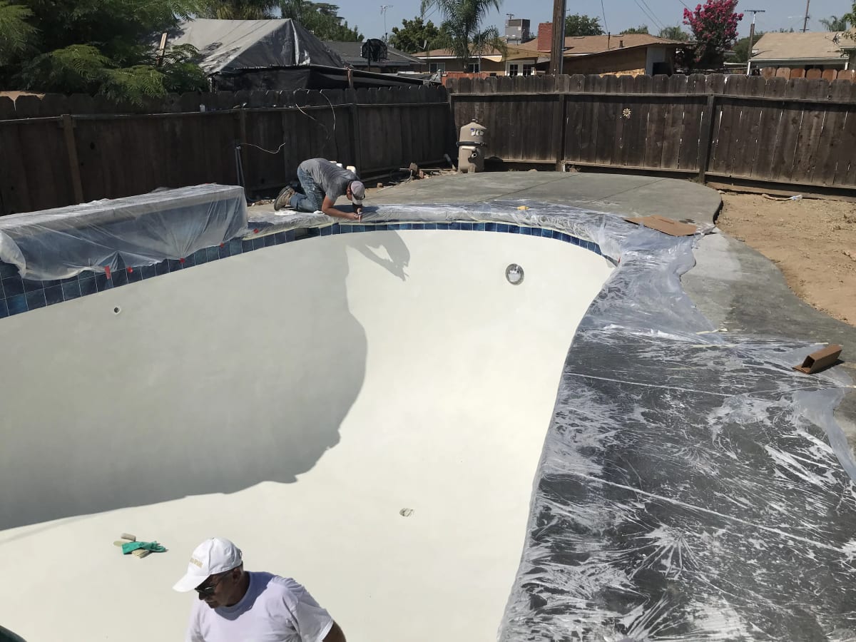 Complete Pool Renovation with Raised Spillway and New Concrete - Dinuba, CA - Image 11