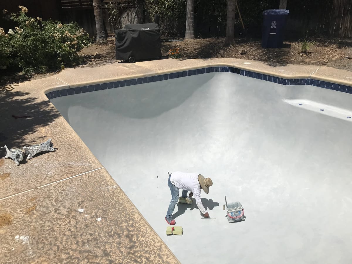 Complete Pool Replaster and Tile Upgrade - Reedley, CA