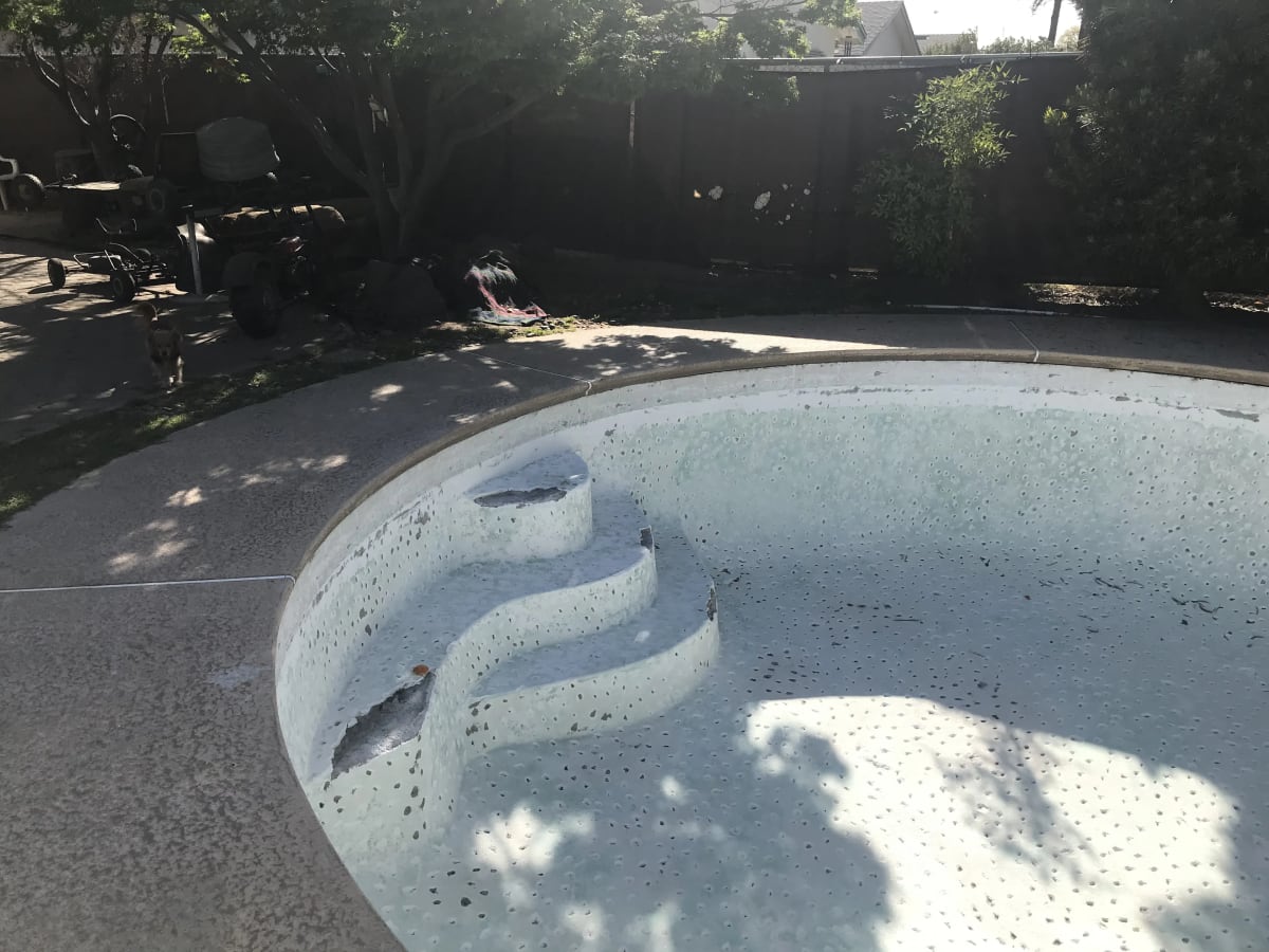 Pool and Spa Replaster with Tile Upgrade - Selma, CA - Image 4