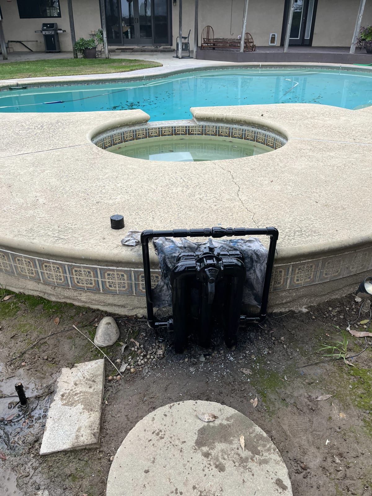 Spa Diverter Valve and Plumbing Replacement - Reedley, CA - Image 2