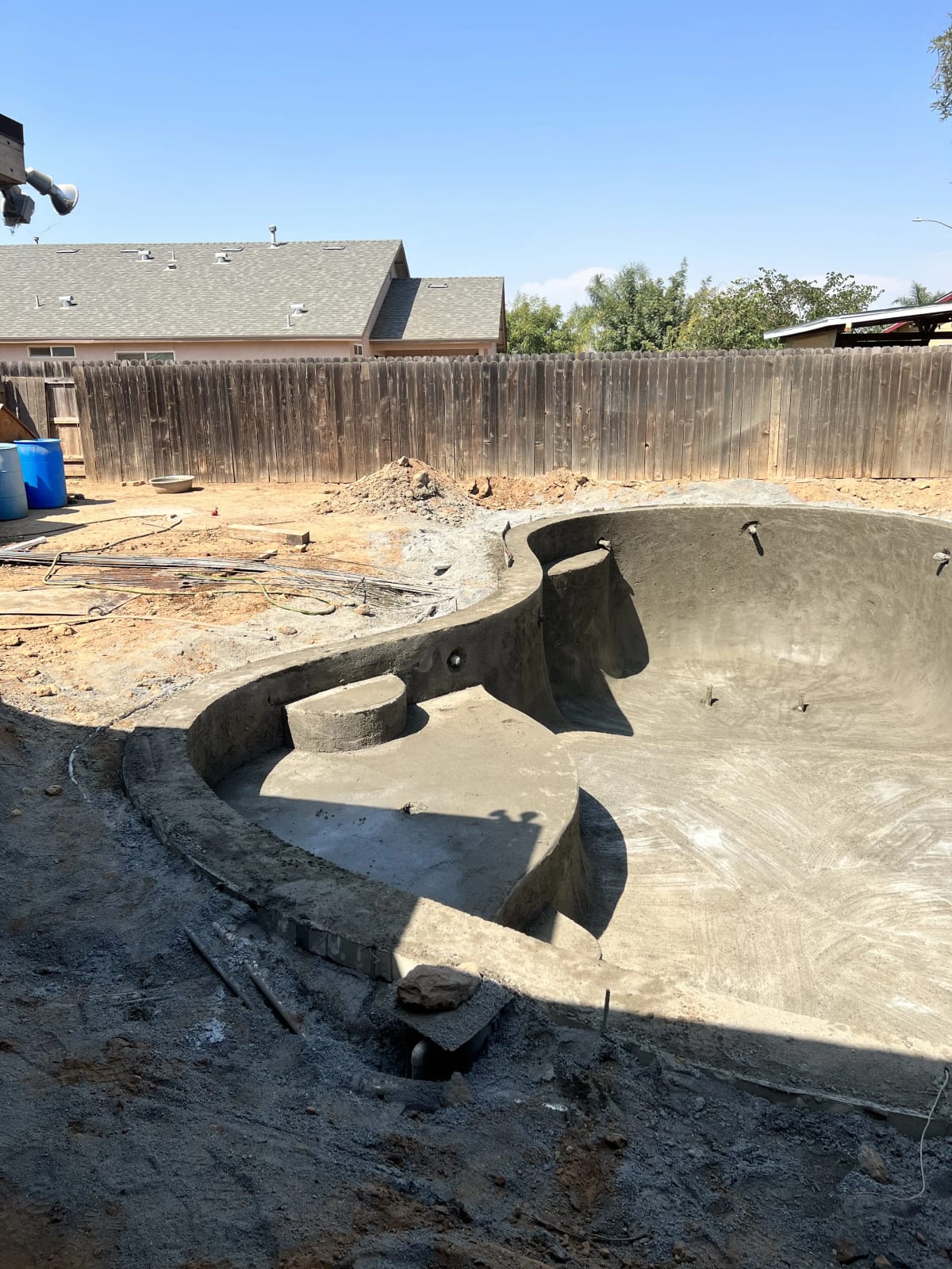 Custom Freeform Pool with Spa - Reedley, CA - Image 5